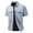 Sky Blue, variant on Zylarhe Mens Summer Shirts, Men Casual Button Up Shirt Short Sleeve Sun Shirts For Daily Wear Hiking Fishing Work Comfortable Stretch Spring Summer Sky Blue XL