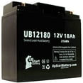 thumbnail image 4 of 4x Pack - Compatible Interstate Batteries ASLA1116 Battery - Replacement UB12180 Universal Sealed Lead Acid Battery (12V, 18Ah, 18000mAh, T4 Terminal, AGM, SLA), 4 of 4