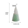 thumbnail image 3 of Fiudx Juego de Velas para Árbol de Navidad, Diseño Aromático Tallado a Mano, Aroma a Té Blanco, Decoración Navideña para El Hogar, Ambiente Cálido y Festivo, Regalo Perfecto de Navidad, Tamaño 5 X 5, 3 of 5