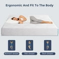 thumbnail image 4 of Full Mattress,8 inch Gel Memory Foam Full Size Mattress for Pressure Relief,Mattress in a Box, 4 of 9