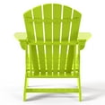 thumbnail image 6 of WestinTrends Dylan Outdoor Adirondack Chair, Lime, 6 of 16