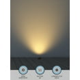 thumbnail image 5 of 12 Pack LED Aluminum Landscape Well Light In Ground Outdoor, 3000K Warm White, IP67 Waterproof, 5 of 6
