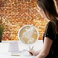 thumbnail image 4 of Kate Aspen Wedding Guest Book Globe Guestbook Alternative, One Size, White, 4 of 8