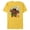 Yellow, variant on Disney Moana and Maui Best Friends Adventure Together - Short Sleeve Blended T-Shirt for Adults - Customized-Purple