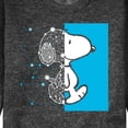 thumbnail image 3 of Peanuts - Snoopy Wire Frame - Men's Crew Neck Fleece Pullover, 3 of 6