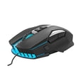thumbnail image 1 of ZUOYA MMR8 Wired Mouse Luminous RGB Light Effect LED 4800DPI USB Optical Gaming Mice for Computer - Black, 1 of 5