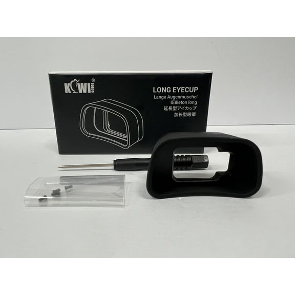 KE-RP Long Camera Eyecup For Canon EOS RP Camera included screwdriver and Screws