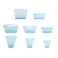 thumbnail image 1 of Bolsas reutilizables de silicona para alimentos, 8 piezas de silicona reutilizable para mantener los alimentos frescos, bolsas de silicona para alimentos, diseño revolucionario, 1 of 8