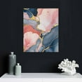 thumbnail image 4 of GOSMITH Abstract Canvas Prints Wall Art Texture Paint Stains Blue Rose Gold and Pink Picture Wall Decor For Bathroom Bedroom Living Room, 4 of 4