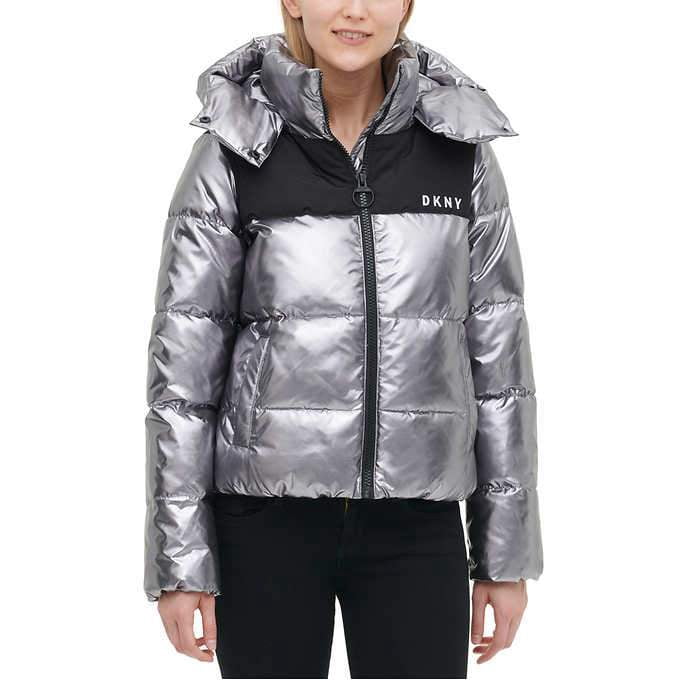 dkny puffer jacket ladies