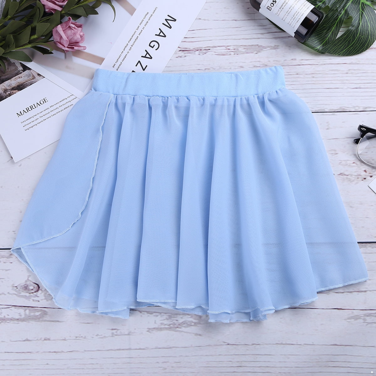 Chiffon Mini Skirt