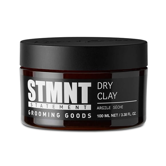 Arcilla para el cabello STMNT Grooming Goods, arcilla seca, 100 ml, extra mate