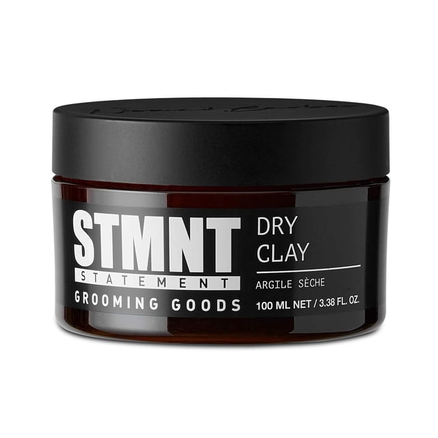 Arcilla para el cabello STMNT Grooming Goods, arcilla seca, 100 ml, extra mate