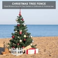 thumbnail image 3 of BEADCEST 1 Ensemble Clôture Décorative pour Expositions de Vacances en Style Bois, 3 of 8