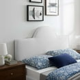 thumbnail image 2 of Modway Dawn Twin Performance Velvet Headboard in White, 2 of 7
