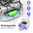 thumbnail image 3 of COSCELIA UV LED Nail Lamp for Gel Nail Polish,UV Light for Gel Nails with Automatic Sensor 3 Timers Nail Lamp Professional Nail Light, 3 of 9