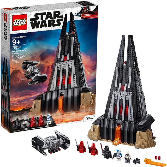 Kit de Construcción Castillo de Darth Vader LEGO Star Wars 75251 Con 6 Minifiguras 1,060 piezas LEGO 75251
