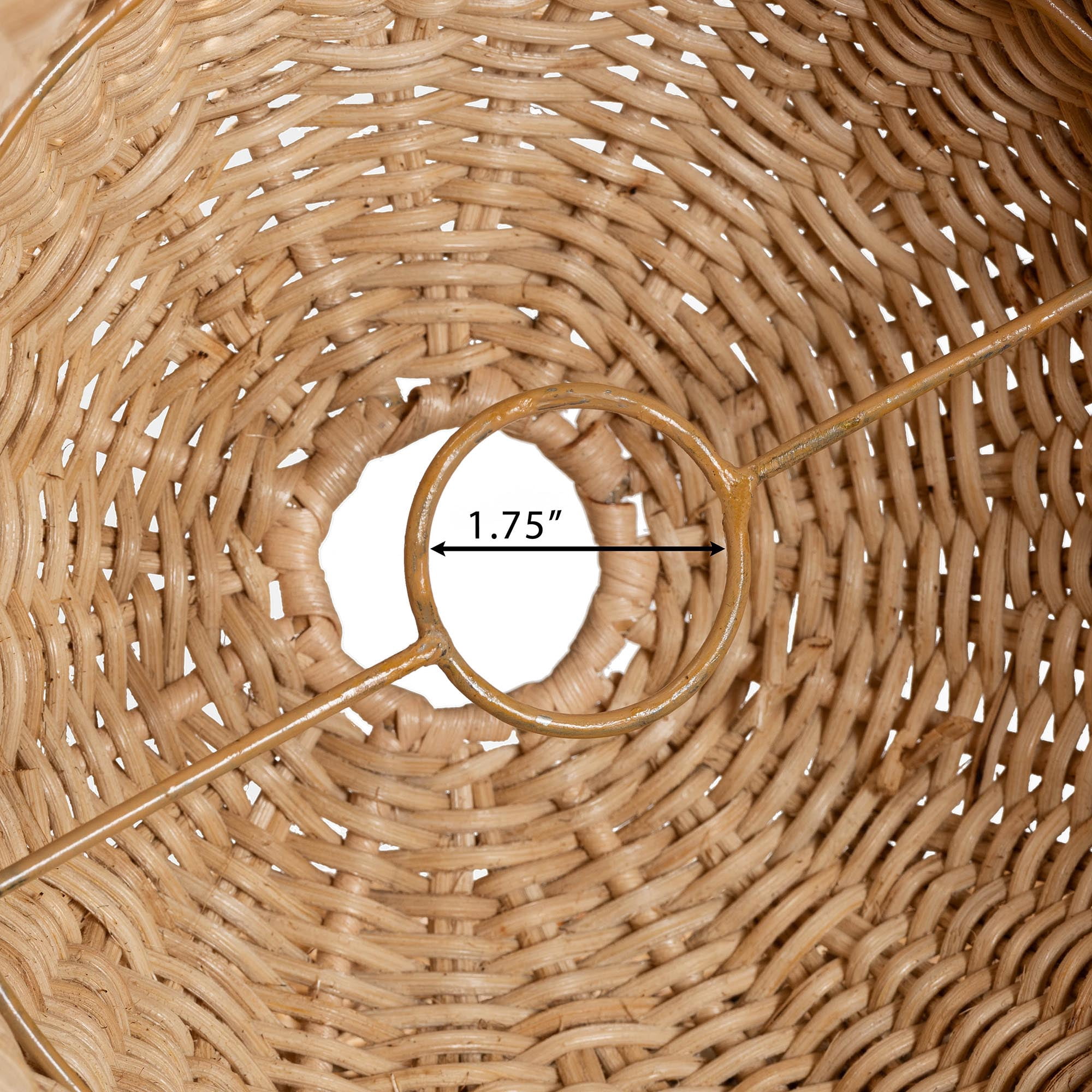 bali & pari Semira Boho Lampshade, Natural