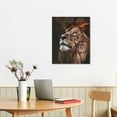 thumbnail image 3 of Nawypu Jesus and Lion Canvas Wall Art Poster Prints Christian Wall Decor Christ Lion Picture Artwork Jesus Lion Painting for Home Bedroom Living Room Office Decoration Jesus and Lion Wall Art-, 3 of 5