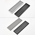 thumbnail image 2 of ABS Vent Grill Kitchen Bedroom Plinth - 220 x 59 mm Ventilation Grille Cover, 2 of 6