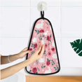 thumbnail image 5 of Rose Rabbit Love Hand Towel Quick Drying Home Storage Kitchen Towel Hooks Dish Cloths, 5 of 6