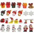 thumbnail image 1 of 24 Uds. Decoración navideña de resina, adorno navideño de mesa, micropaisaje navideño, 1 of 3