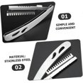 thumbnail image 5 of Support de Rasoir en Acier Inoxydable Brosse Support Outils de Rasage Manuel pour Hommes, 5 of 5