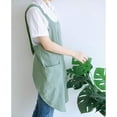 thumbnail image 2 of Delantal de Cocina Cruzado Estilo Japonés Lino y Algodón con Bolsillos Unisex para Hornear y Cocinar, 2 of 5
