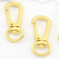 thumbnail image 4 of Clips de mosquetón de Metal, broche de langosta multifuncional, llaveros, accesorios deportivos para exteriores, bloqueo de seguridad duradero Ropa, zapatos y accesorios Miscelánea Dorado Jumpingount AP011884-01, 4 of 6