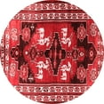 thumbnail image 1 of Ahgly Company Indoor Round Persian Red Traditional Area Rugs, 6' Round, 1 of 4