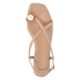 thumbnail image 4 of Time and Tru Women's Pearl Toe Ring Sandals, 4 of 6