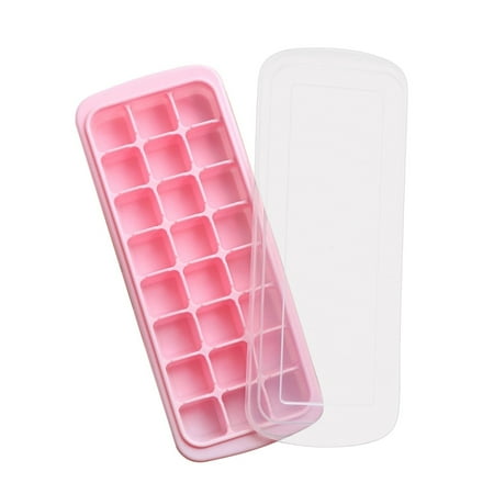 

24 Cubes Silicone Ice Tray Silicone Ice Cubes Tray For Freezer Jelly Cubes Tray Ice Tray for Mini Fridge