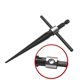 thumbnail image 5 of 3-13mm Bridge Pin Hole Hand Held Reamer T Handle Tapered 6 Fluted Chamfer Bit Reaming Woodworker Core Drill Cutting Tool, 5 of 5