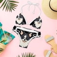 thumbnail image 6 of Pixel Dog Stylish Swim Suits Bikini Set: Detachable Sponge, Adjustable Strap, Two-Pack - Ideal for Beach and Pool %{scenes, 6 of 6