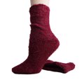 thumbnail image 1 of Merlot Microfiber Fuzzy Socks, 1 of 1