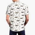 thumbnail image 3 of Balery Dachshund Dog Printed Men’s Short Sleeve Polo Shirt, Midweight Men's Shirt,Golf Polo shirts -X-Large, 3 of 8