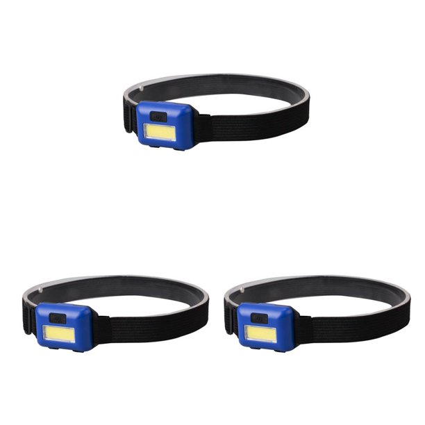 Advancent Linterna frontal LED COB de 150lm y 3W, linterna frontal impermeable para exteriores, linterna frontal para montar de noche, luz de pesca Type1 NO1 Advancent CBP156827