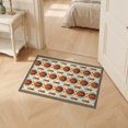 thumbnail image 2 of ODIKA 2'x3' Ultra-Soft Accent Mat, Entrance Abstract Pineapple Ring Interlocking Circle Round Circular None Washable, Bare feet friendly, Easy Care Indoor rug for Bedside, Footrest, 2 of 7