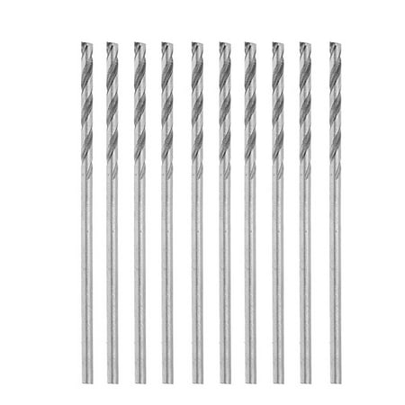 

TINYSOME Multifunction 10 Pcs Tiny Micro HSS 1.3mm Straight Shank Twist Drilling Bits