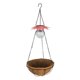 thumbnail image 3 of Macetas colgantes de alambre de metal Soporte de planta de alambre redondo Cesta colgante Colgante redondo Rosa Cola Cesta colgante, 3 of 8