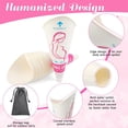 thumbnail image 3 of MOMOJIA Waterproof Standing Urine Collector for Women Travel Convenience Portables Disposable Paper Urinals Camping Accessories, 3 of 8