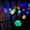 Multicolor, variant on Solar Shell String Lights 16.4FT 30LED Waterproof 8 Modes Ocean Seashell Fairy Light Beach Shell String Lights for Christmas Halloween Wedding Bedroom Garden