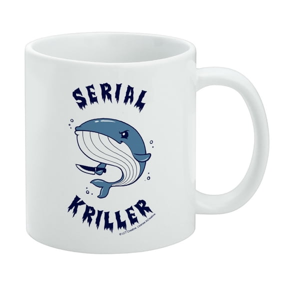 Serial Kriller Whale Killer Funny Humor White Mug