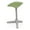 Green, variant on MooreCo Elate Perch 33.8" Adjustable Polyurethane Stool with Steel Base in Green