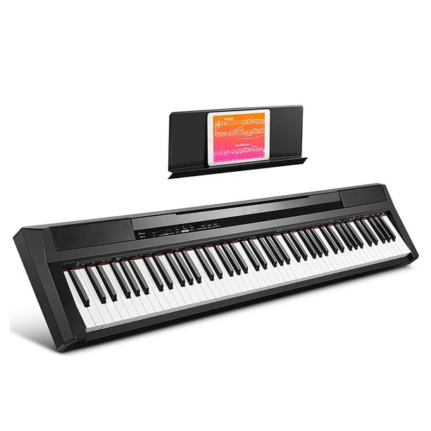 Moukey Débutant Piano numérique 88 touches Clavier électrique semi