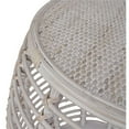 thumbnail image 5 of Gallerie Decor Java Transitional Rattan End Table in Whitewashed/Espresso, 5 of 6