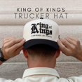 thumbnail image 4 of Sombrero Trucker CITRUSY Vintage Faith & Forever King of Kings, 4 of 7