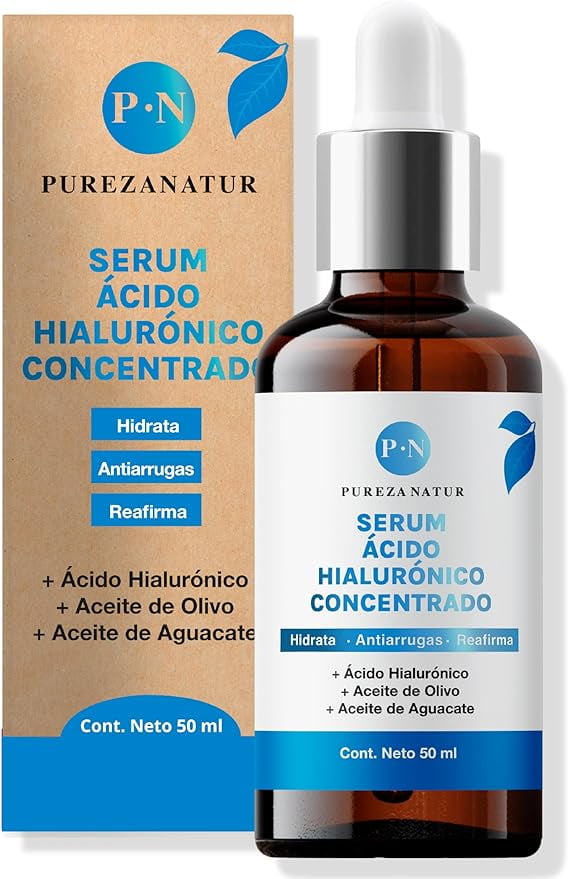 Serum ácido hialurónico Pureza Natur facial hidratante 50ml | Bodega ...