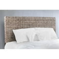 thumbnail image 7 of Bowery Hill Coastal Rattan/Wood King Headboard in Gray Finish, 7 of 7