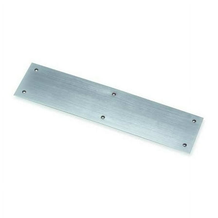 Rockwood Door Push Plate, Aluminum, 20"L x 4"W, 0.05" Proj. 70G.28